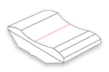 Keramische strip 19 mm
